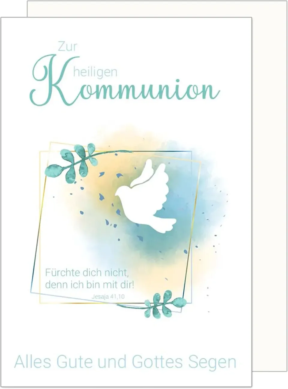 Edition Seidel Premium KO302 SW024 communiekaart duif