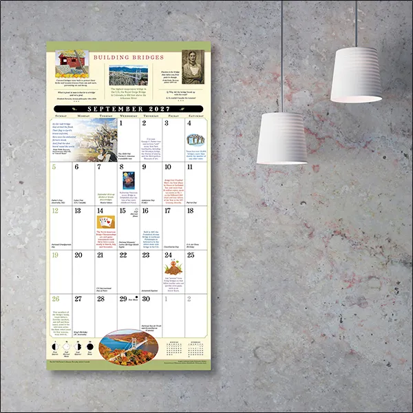 Sellers Publishing Old Farmer's Almanac 2027 wandkalender 17 maanden