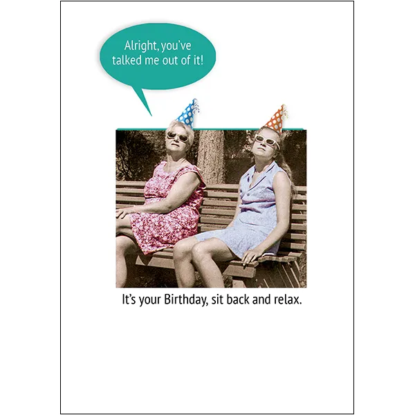 Sellers Publishing Birthday Humor B13129S kaart 6 stuks grappig
