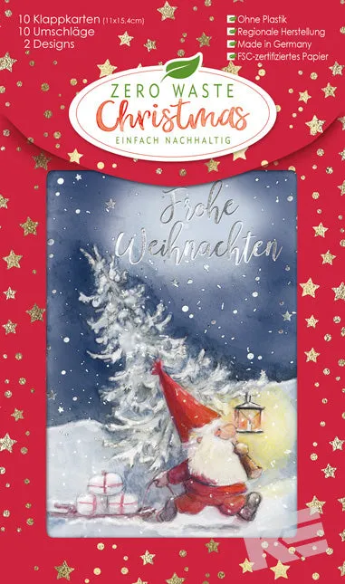 Kurt Eulzer 22-5776 Zero Waste Christmas kerstkaart 10 stuks