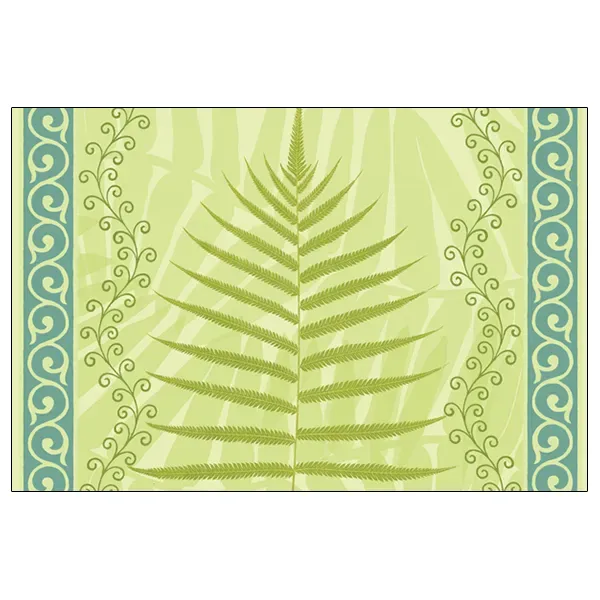 Sellers Publishing Mountain Fern placemats 50 stuks papier