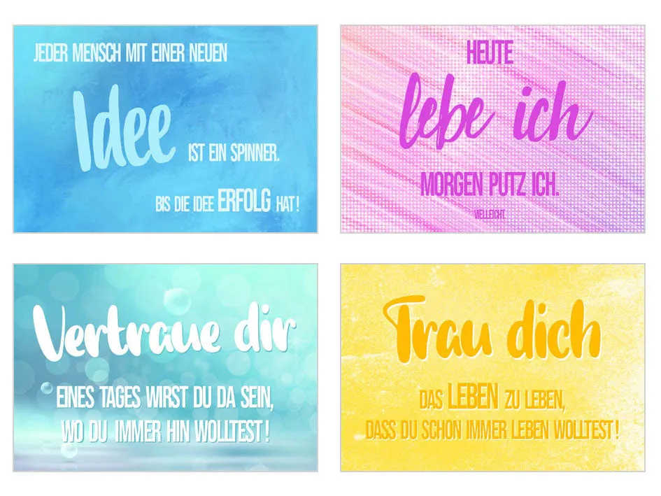 Edition Seidel 20831 postkaarten Leben Momente set 25