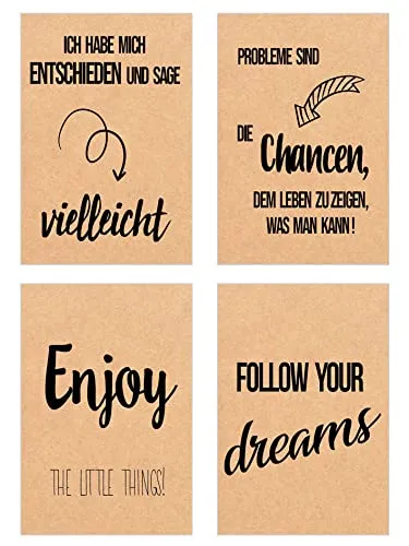 Edition Seidel Leben Momente SW02 Postkaarten 36 stuks Kraft