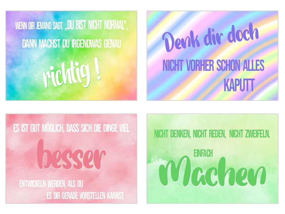 Edition Seidel 20831 postkaarten Leben Momente set 25