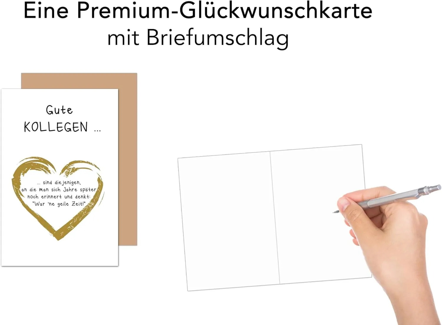 Edition Seidel Premium AS146 SW025 afscheidskaart collega