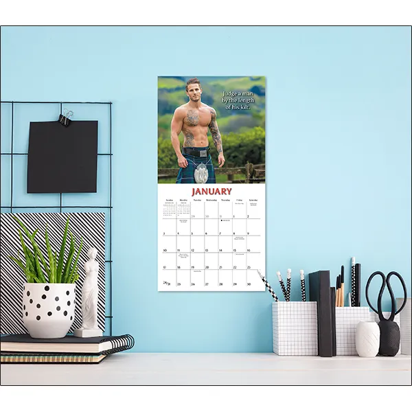 Sellers Publishing Kilty Pleasures 2027 kalender
