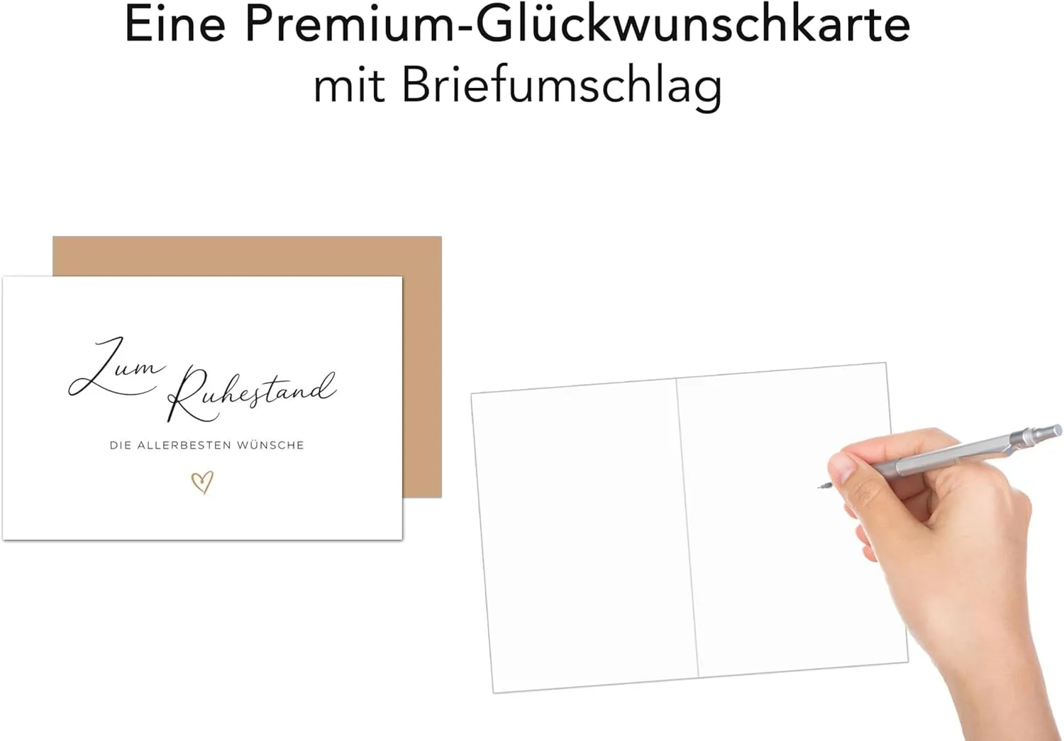 Edition Seidel Premium R152 SW025 pensioenkaart afscheid