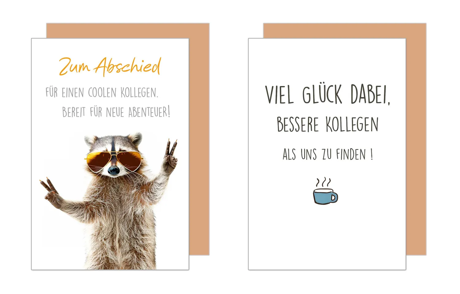Edition Seidel 35742 afscheid wenskaarten set van 6 met envelop