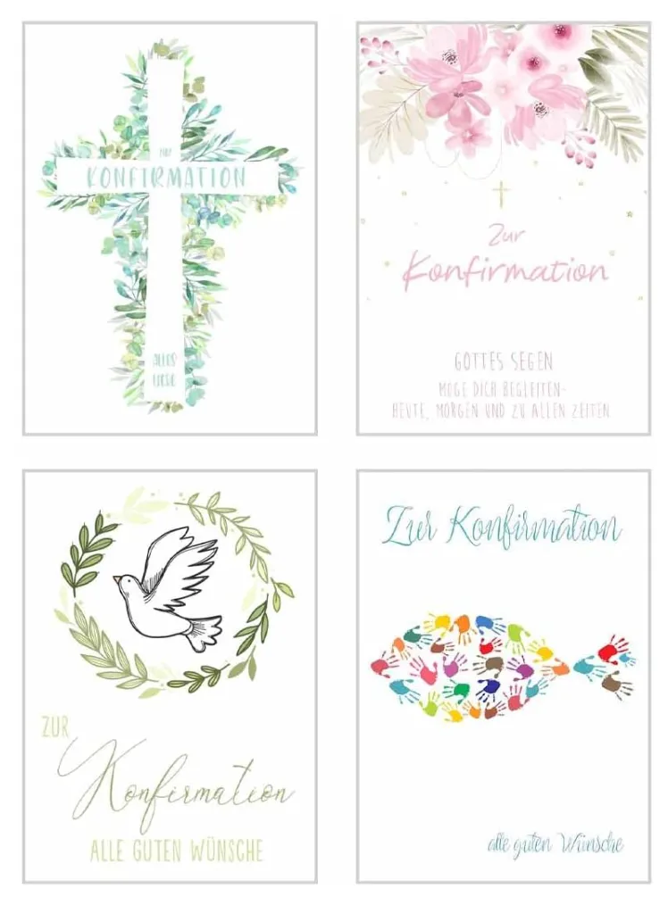 Edition Seidel 29573 confirmatiekaarten set 12 met envelop