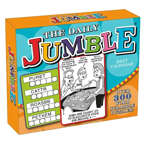 Sellers Publishing Daily Jumble 2027 dagkalender woordspel