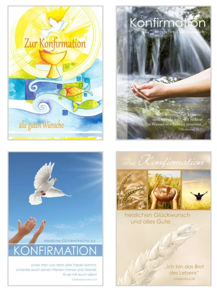 Edition Seidel 20040 confirmatiekaarten 12 stuks met envelop