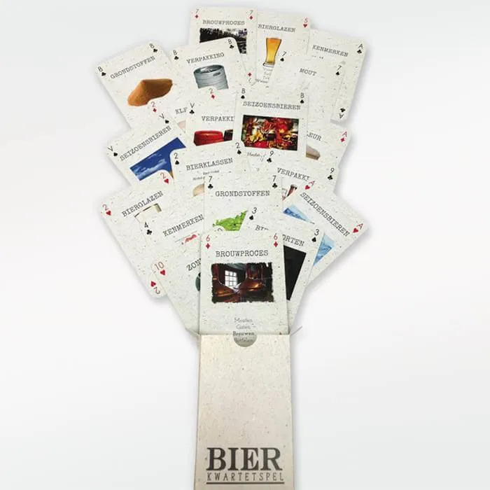Gozi Bier kwartetspel persoonlijk 13 sets full colour
