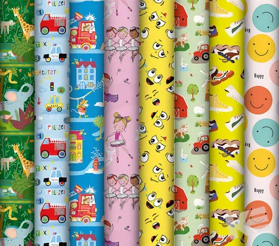 Kurt Eulzer Premium 04-0111 inpakpapier kinderen 40 rollen
