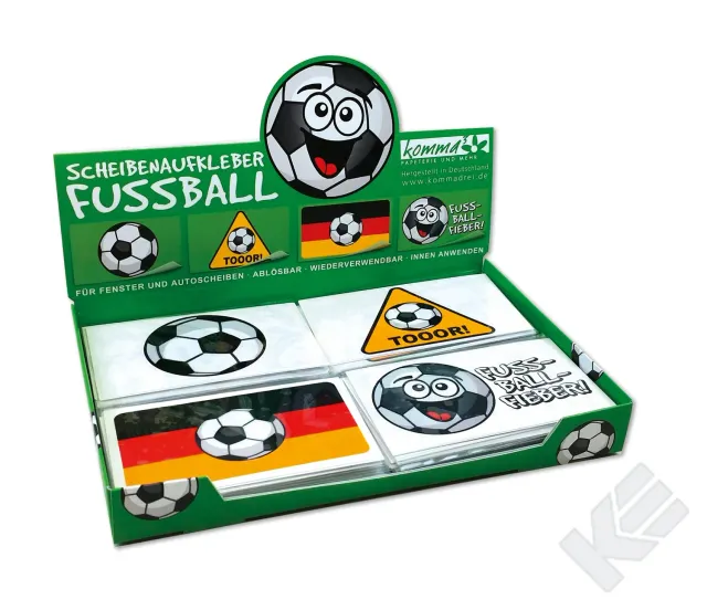 Kurt Eulzer 86-9913 stickers voetbal display 48 stuks
