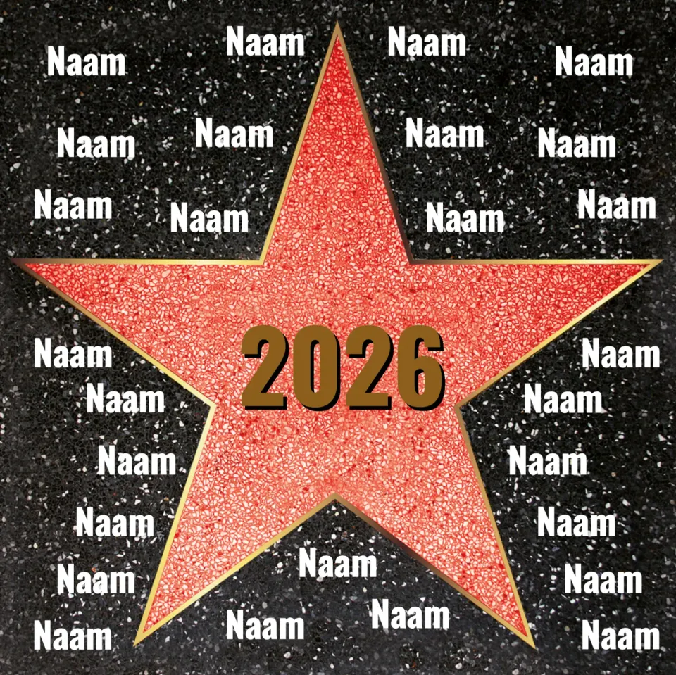 Gozi De Bron stoeptegel template persoonlijk tegel