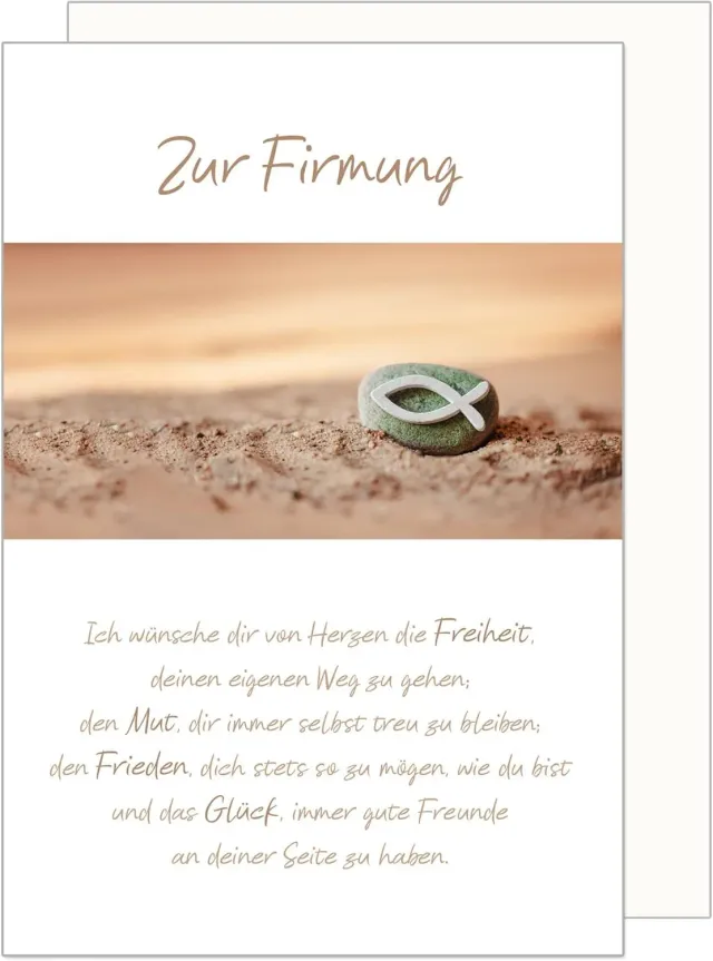 Edition Seidel Premium vormselkaart met enveloppe spreuk