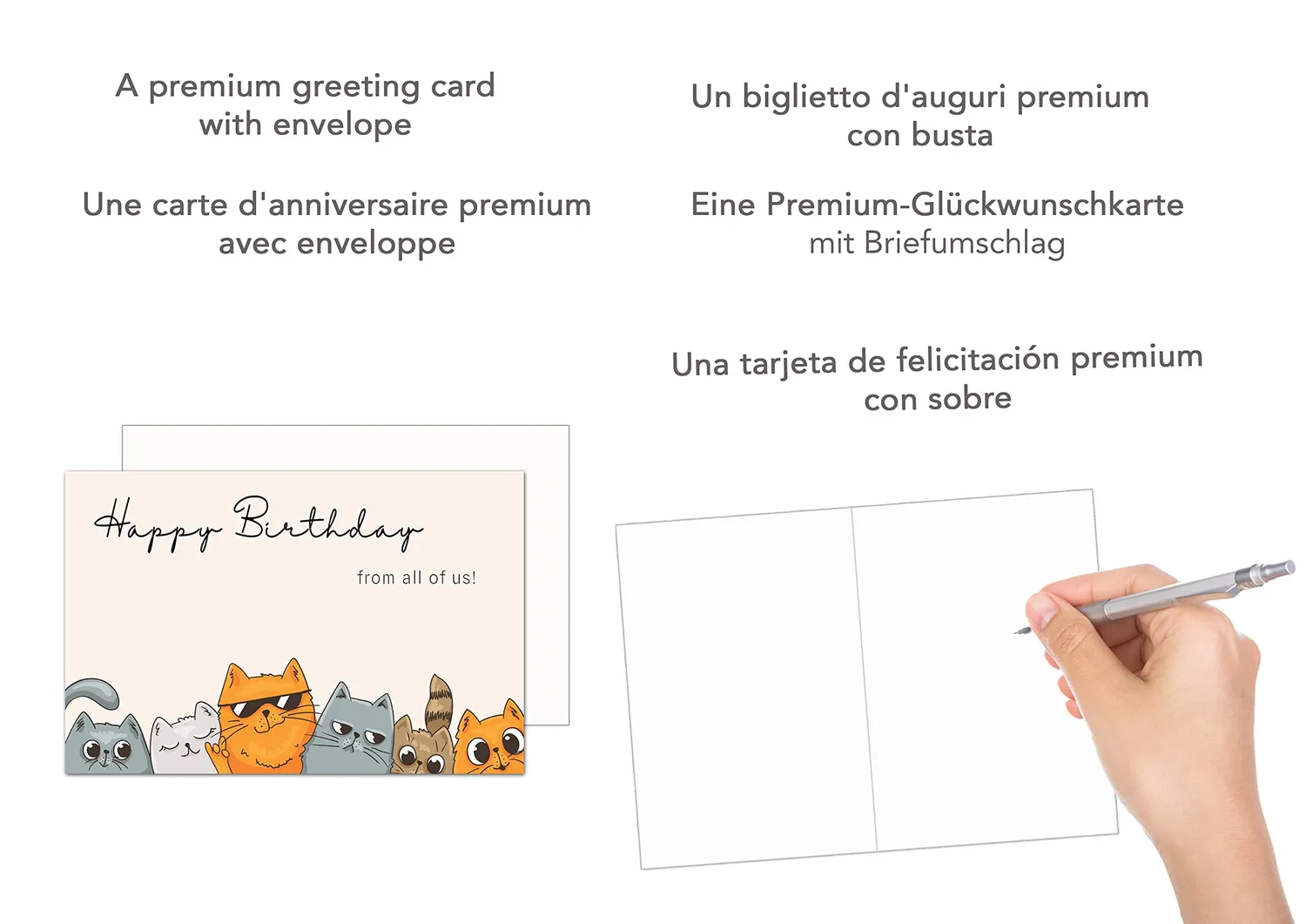 Edition Seidel Premium verjaardagskaart G3467 met envelop