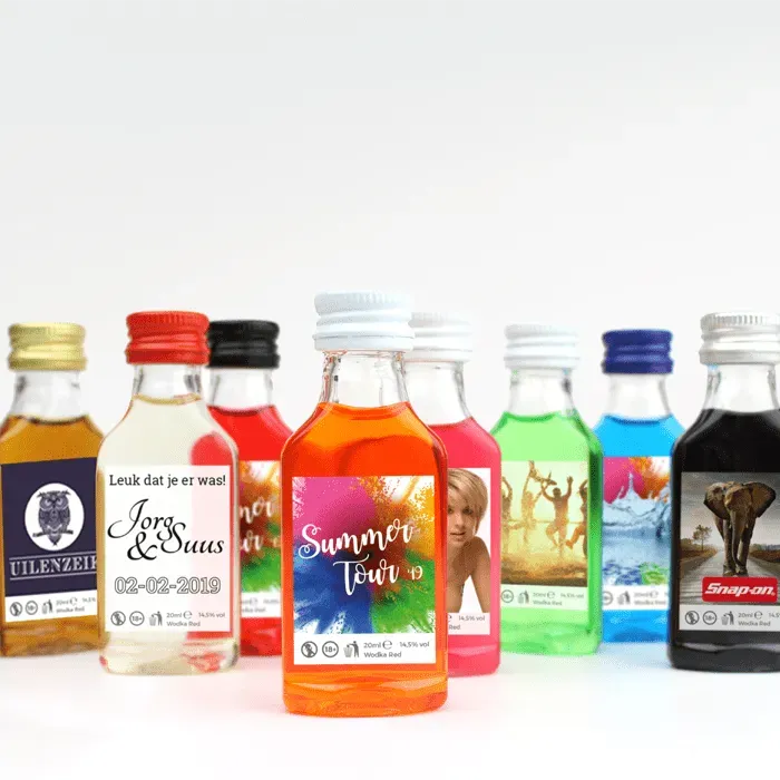 Gozi Shotjes 20ml PET partyshotje eigen etiket