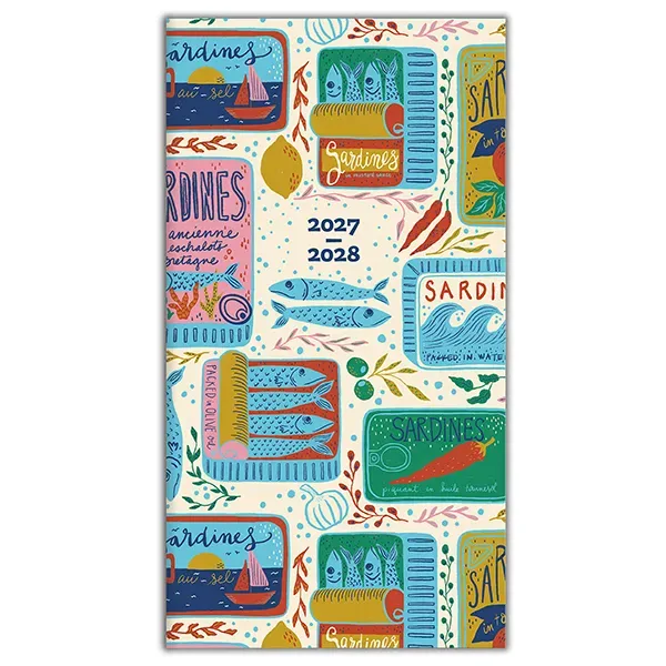 Sellers Publishing Sardine Sensation 2027 zakagenda pocket