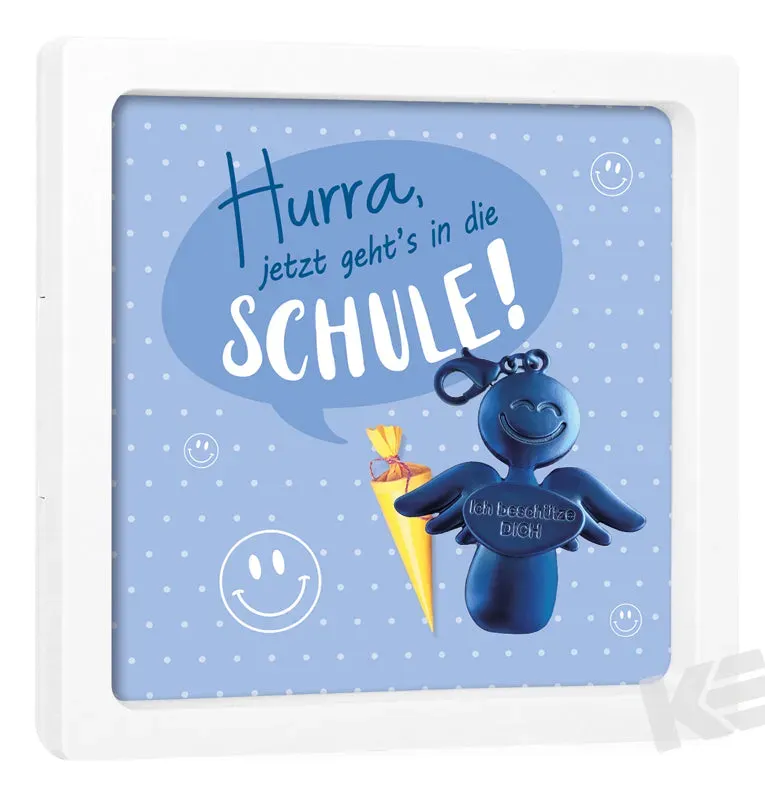 Kurt Eulzer 01-0245 decorframe wit 10x10 4 stuks engel