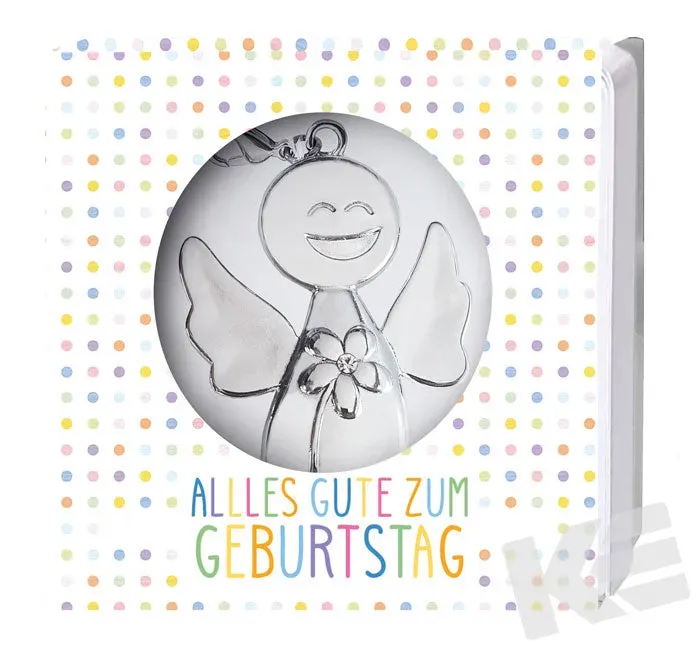 Kurt Eulzer 01-0069 dekolijstje engel 7x7 cm 2 stuks