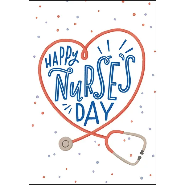 Sellers Publishing Nurse's Day ND4867 wenskaart 3 stuks verpleegdag