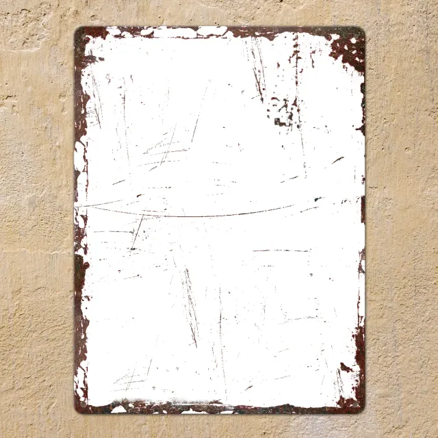 Gozi Roest Extreem metalen bord 30x40cm foto