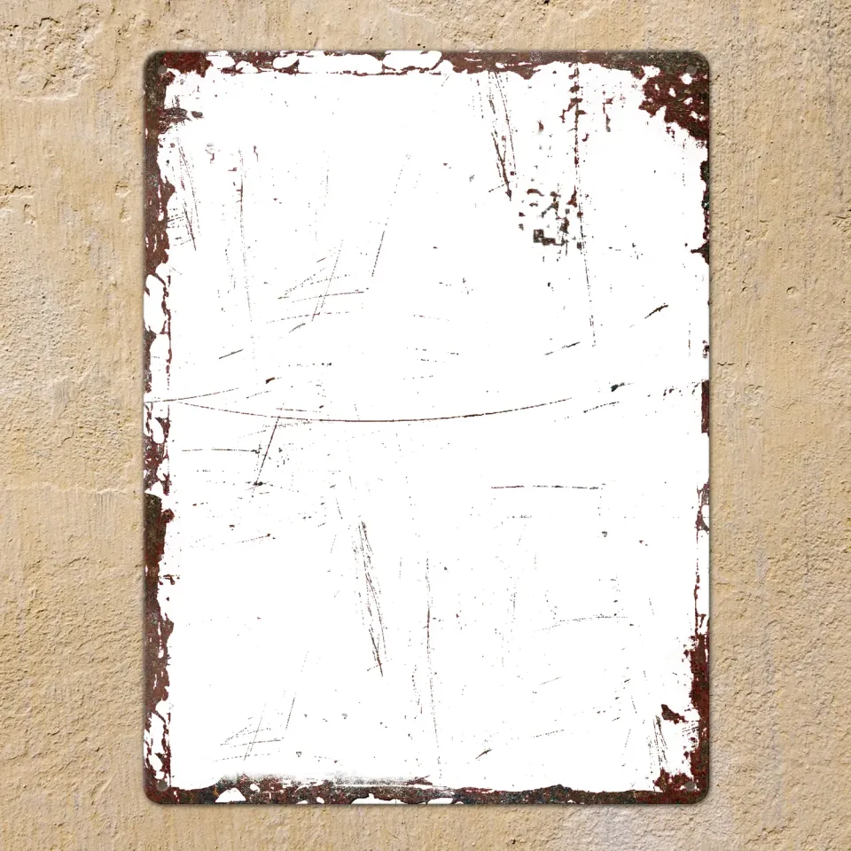 Gozi Roest Extreem metalen bord 30x40cm foto