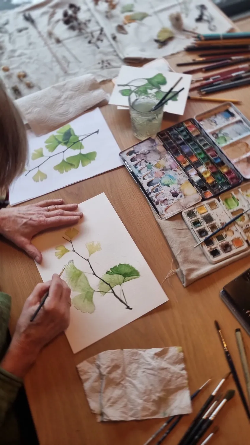 Blad & Beeld Bloemen en planten tekenen workshop