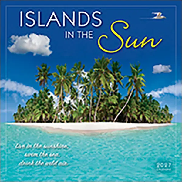Sellers Publishing Islands in the Sun 2027 wandkalender tropisch