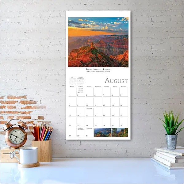 Sellers Publishing The Spirit of Place 2027 wandkalender landschap