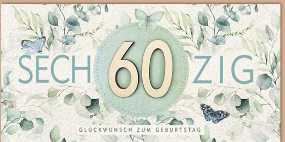 Kurt Eulzer Great Nature 54-5160 kaart 60 jaar lang