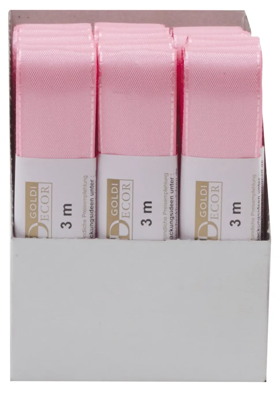 Kurt Eulzer 02-0563 taftlint roze 25mm 3m