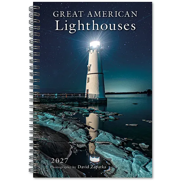 Sellers Publishing Lighthouses 2027 weekplanner vuurtorens