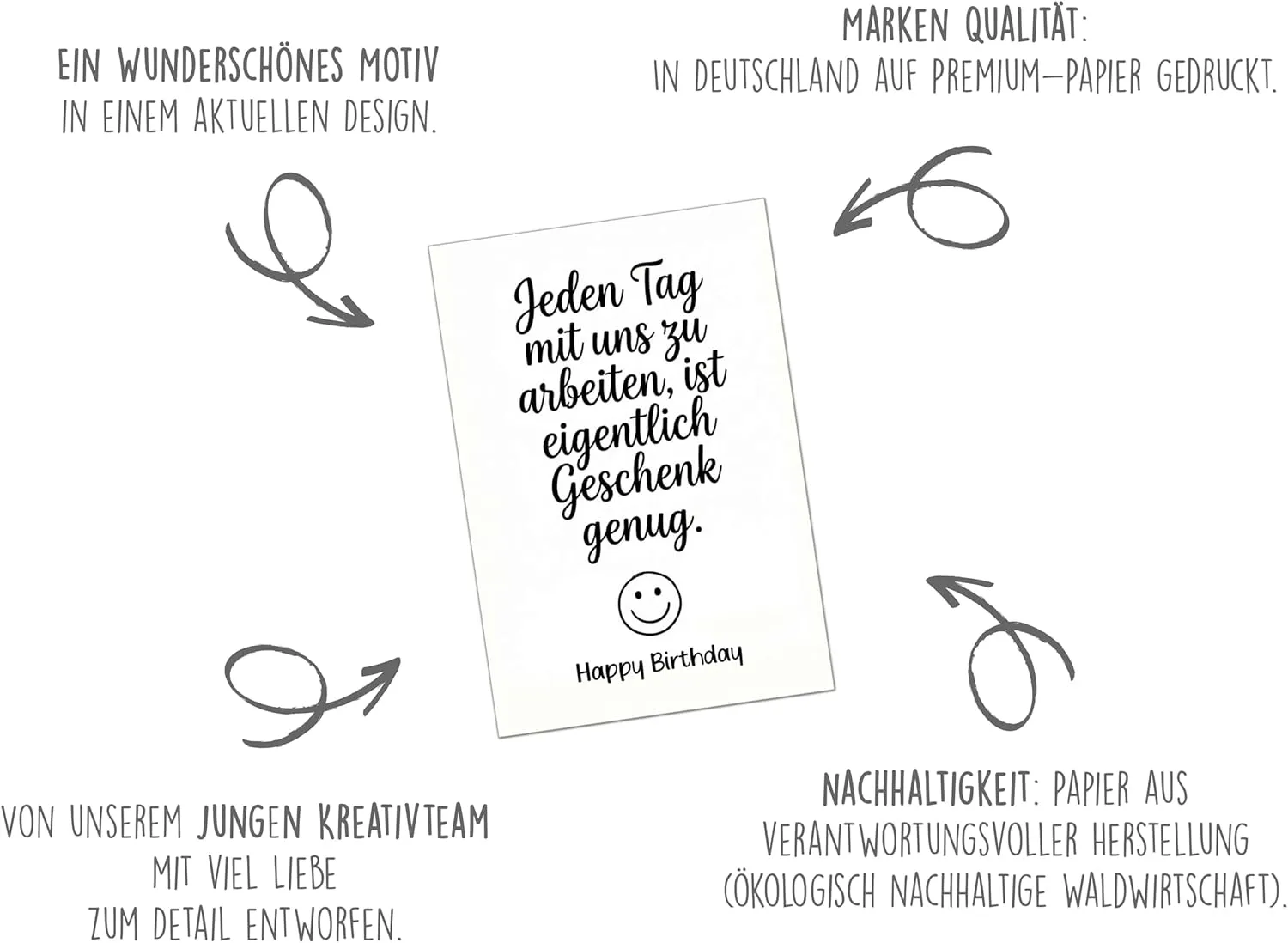 Edition Seidel G3923 verjaardagskaart humor met envelop