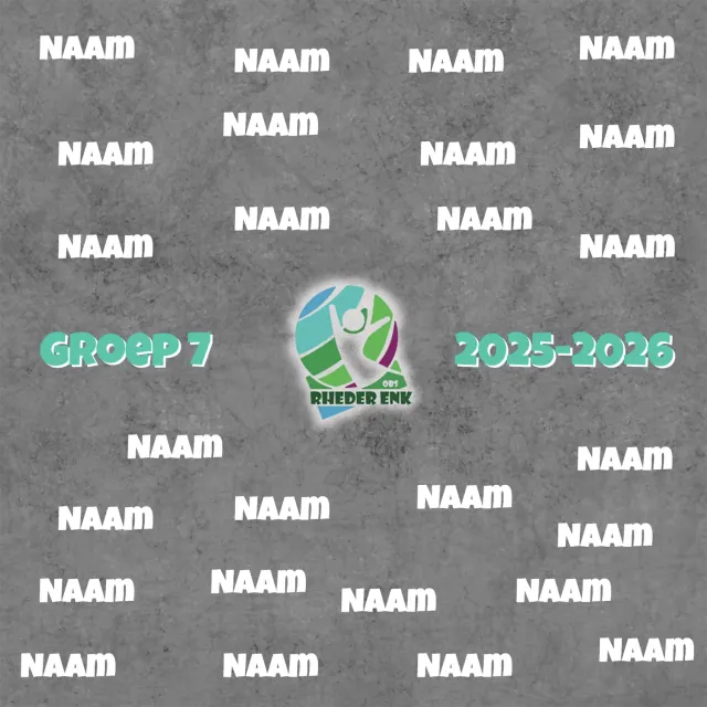 Gozi Rheder Enk stoeptegel template persoonlijk