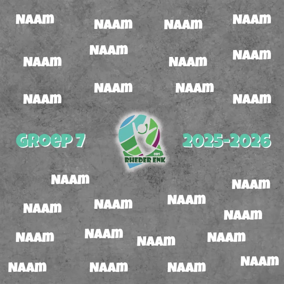 Gozi Rheder Enk stoeptegel template persoonlijk