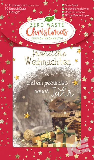 Kurt Eulzer 22-5790 kerstkaarten 10 stuks zero waste