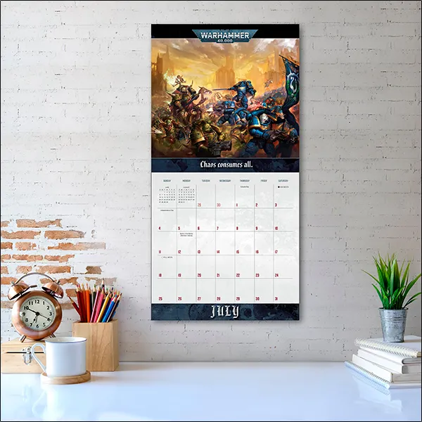 Sellers Publishing Warhammer 40.000 2027 wandkalender War