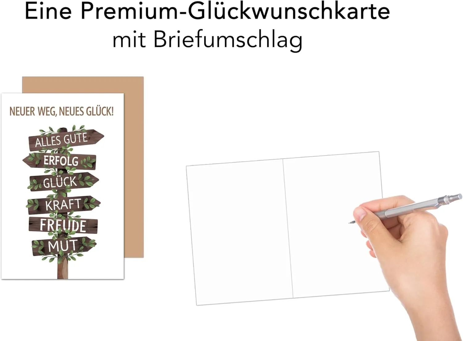 Edition Seidel Premium afscheidskaart AS145 met envelop