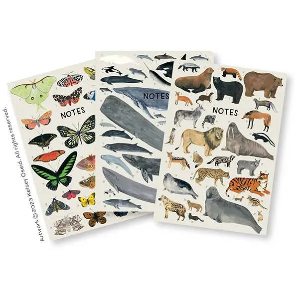 Sellers Publishing Orders of the Animals notitieboekjes 3 stuks