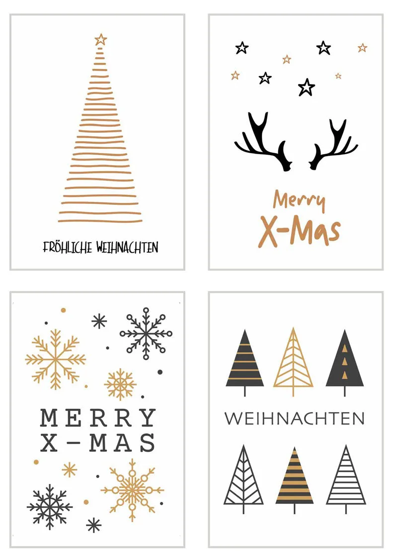 Edition Seidel kerstkaarten 20395 set 20 premium met envelop