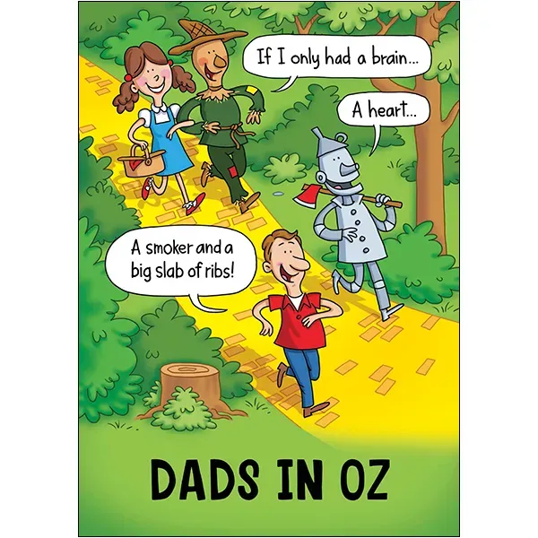 Sellers Publishing Fathers Day Humor F12956 wenskaarten 4 stuks