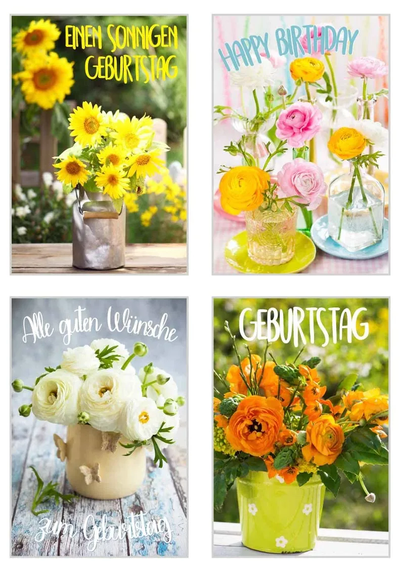 Edition Seidel Premium verjaardagskaarten 21237 set 20 stuks