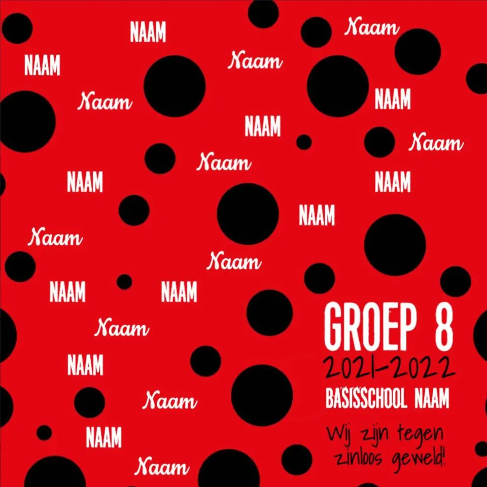 Gozi Groep 8 Dots stoeptegel afscheid buiten