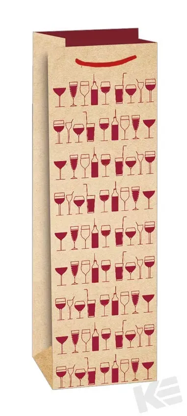 Kurt Eulzer 06-0874 flestas rood glazen 12x37 cm