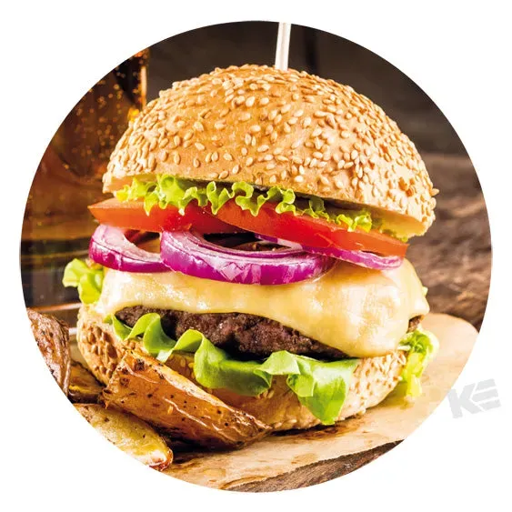 Kurt Eulzer 01-0480 magneet button burger 3D 3 stuks