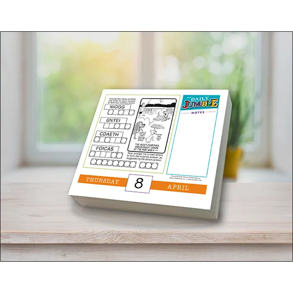 Sellers Publishing Daily Jumble 2027 dagkalender woordspel