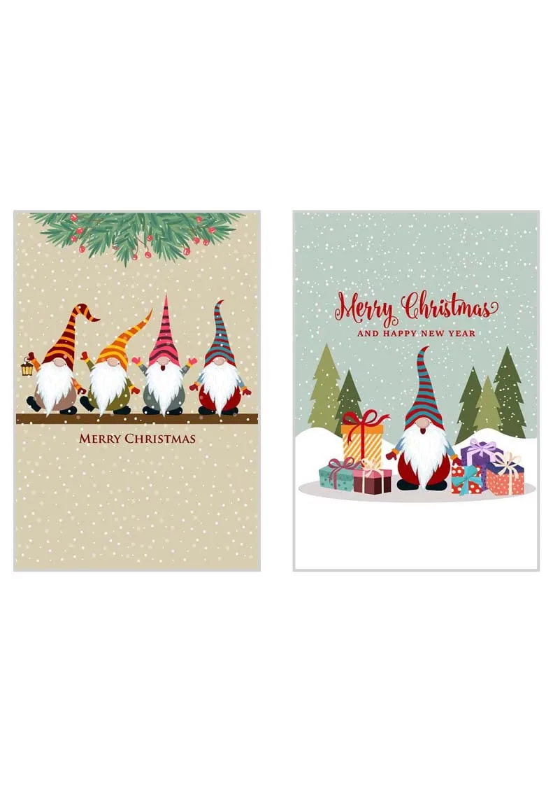 Edition Seidel 21784 kerstkaarten set 6 met envelop