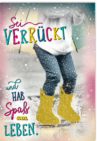 Kurt Eulzer 41-1156 wenskaart Happy Life 1 stuk